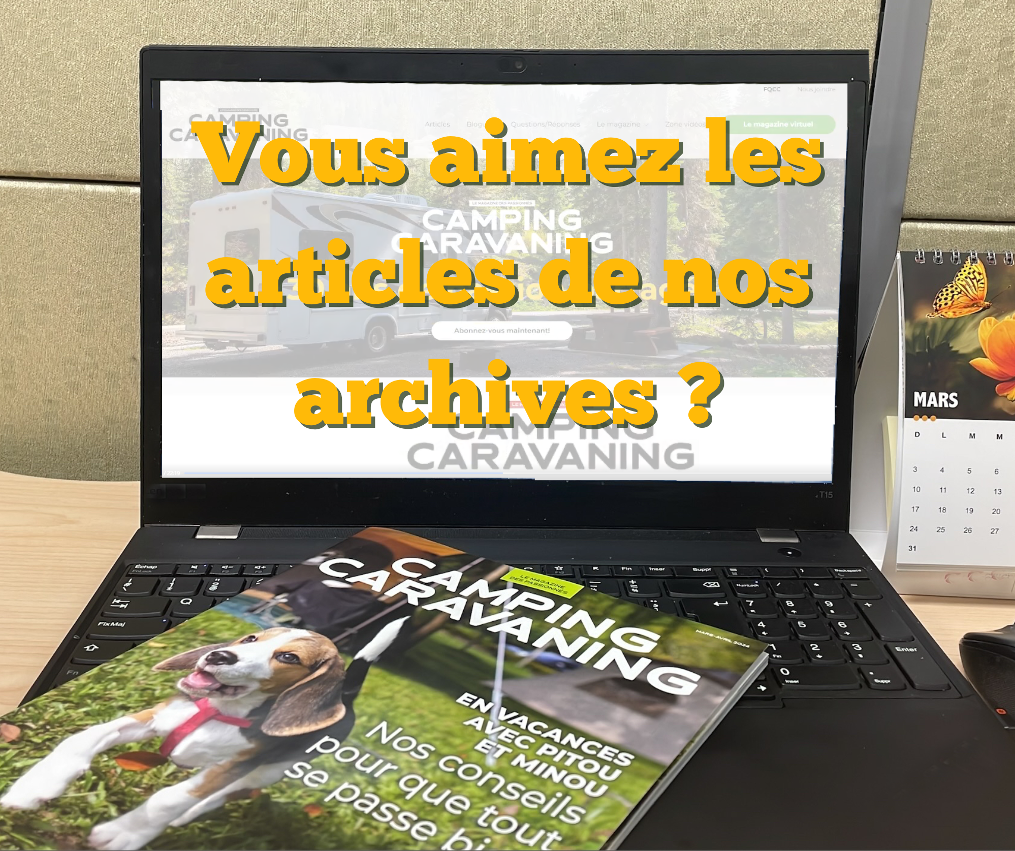 Publicité - Magazine Camper