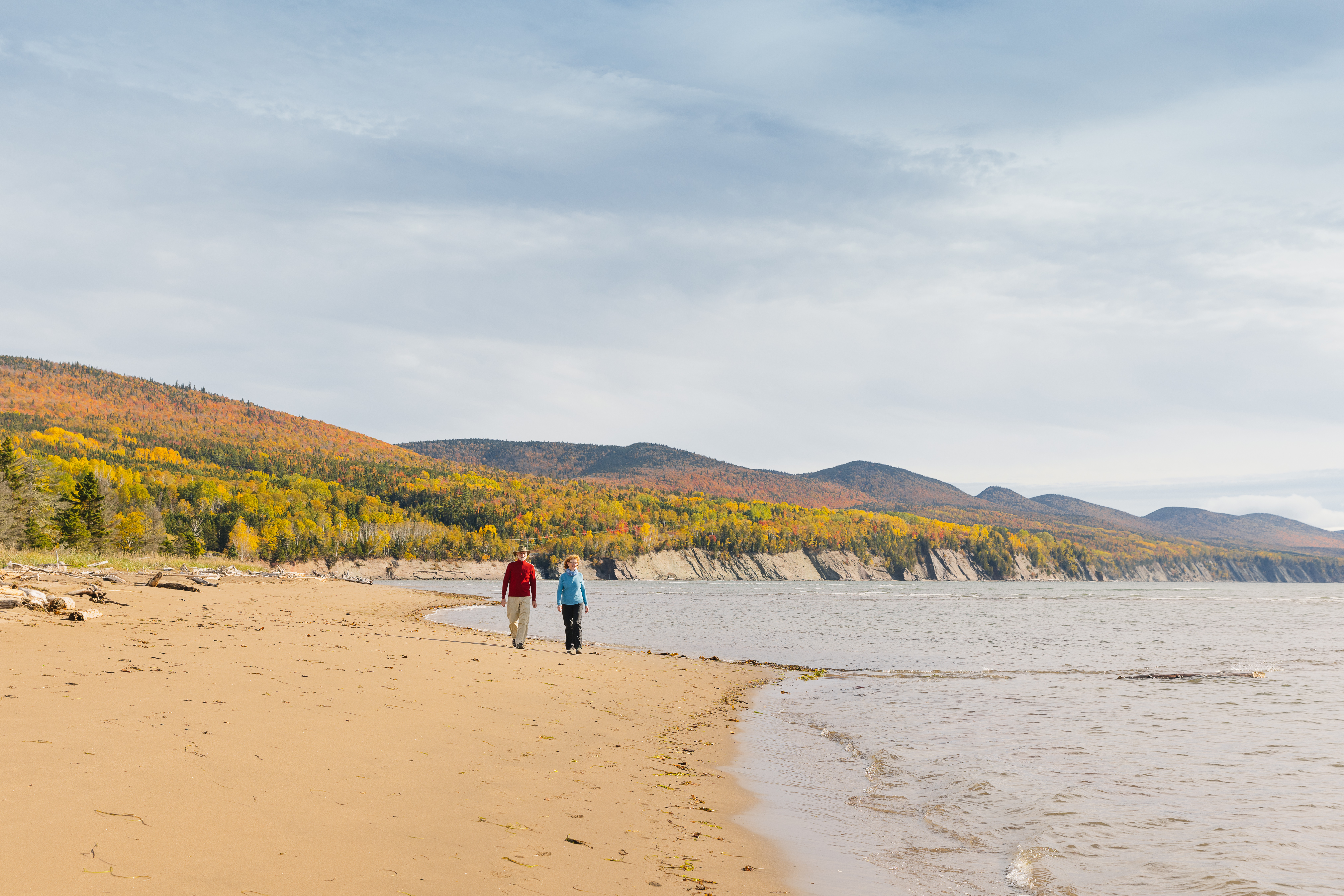 La plage de Penouille est prisée pour ses eaux peu profondes. - Magazine Camper