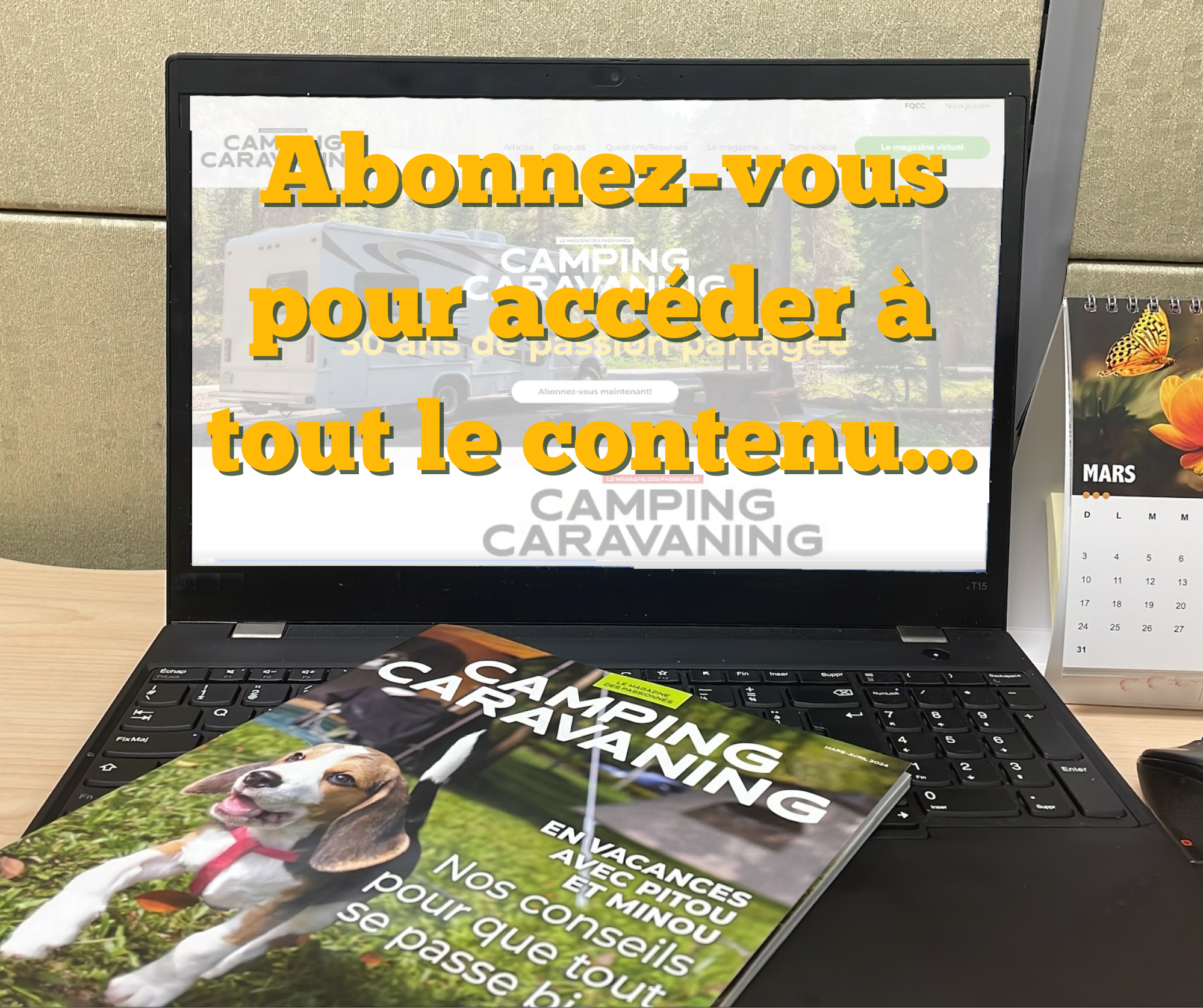 Publicité - Magazine Camper