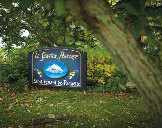 L’intérêt que porte Saint-Venant-de-Paquette à la culture peut être observé à maints endroits. - Magazine Camper