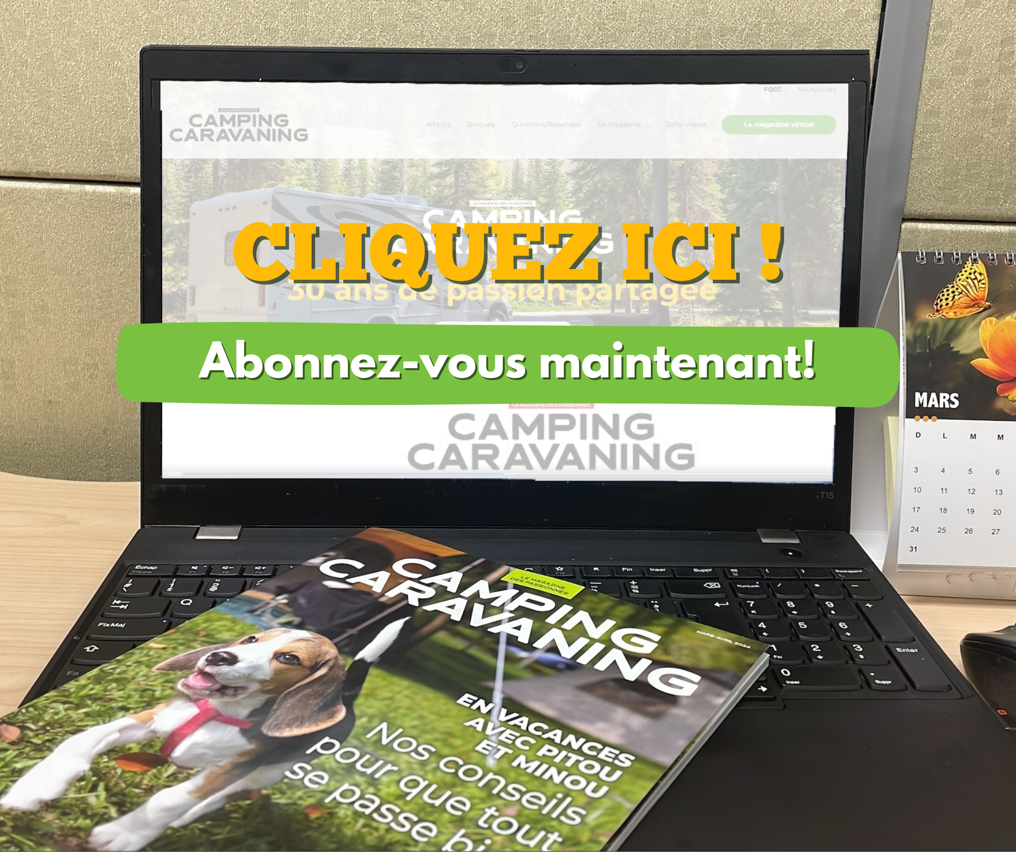 Publicité - Magazine Camper